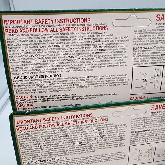 Vintage Kmart Red Super Brights String Lights 455 Count Indoor Trim A Home 156ft - Picture 10 of 13